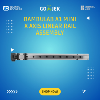 Original Bambulab A1 Mini X Axis Linear Rail Assembly